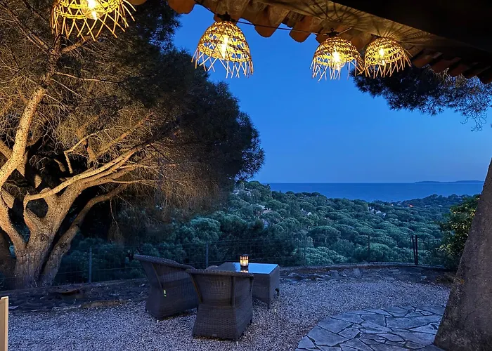بيت للعطل Gigaro Eden View Mas St Tropez *
