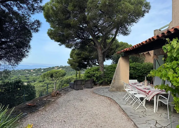 بيت للعطل Gigaro Eden View Mas St Tropez *